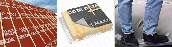 Диффузионная пленка премиум класса DELTA®-MAXX PLUS/ DELTA®-MAXX